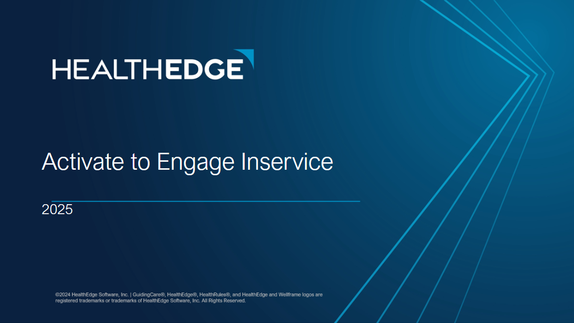 Activate to Engage Inservice