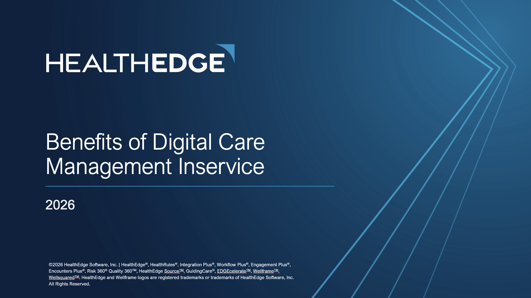 Benefits of Digital Care Management Inservice